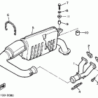 OVATION DELUXE (ELEC START) CS340EN Выхлопная система
