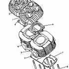 OVATION CS340N Цилиндр и головка цилиндра