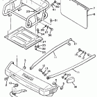 Bravo LT Бампер, Багажник. Брызговик