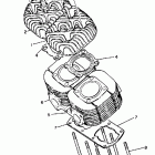 OVATION DELUXE (ELEC START) CS340EN Цилиндр и головка цилиндра