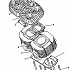 CS 340 Цилиндр и головка цилиндра