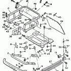 ET 340TR Бампер, Багажник. Брызговик