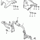 EX 570E Кронштейн крепления (паук рулевой)