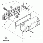 SR 540 Фонарь задний