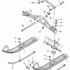 SNOSCOOT-SV 80 Лыжа