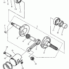SNOSCOOT-SV 80 Коленчатый вал и Поршень