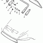 OVATION DELUXE (ELEC START) CS340EN Бампер, Багажник. Брызговик