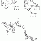 EX 570E Кронштейн крепления (паук рулевой)