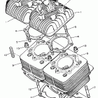 VK 540 Цилиндр и головка цилиндра