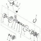 CF 300 Коленчатый вал и Поршень