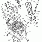 EX 570E Цилиндр и головка цилиндра