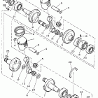 VK 540 Коленчатый вал и Поршень