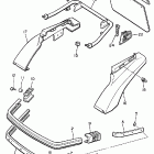 CF 300 Бампер, Багажник. Брызговик