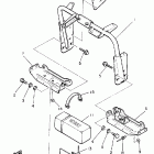 SR 540 Кронштейн крепления (паук рулевой)