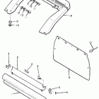 PZ 480 Бампер, Багажник. Брызговик