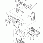 SR 540 Кронштейн крепления (паук рулевой)