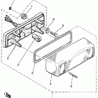 BR 250 Фонарь задний