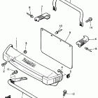 BR 250 Бампер, Багажник. Брызговик