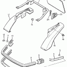 CF 300 Бампер, Багажник. Брызговик