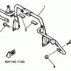 PZ 480 Кронштейн крепления (паук рулевой)
