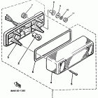 XL 540 Фонарь задний
