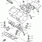 VMX 540 Крепление двигателя
