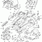 SR 540 Shroud windshield sr540j