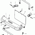 BR 250 Бампер, Багажник. Брызговик