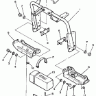 XL 540 Кронштейн крепления (паук рулевой)