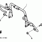 PZ 480SE Кронштейн крепления (паук рулевой)