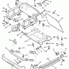 ET 340T Бампер, Багажник. Брызговик