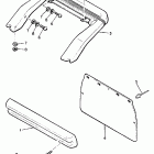 PZ 480SE Бампер, Багажник. Брызговик