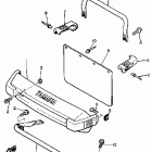 BR 250 Бампер, Багажник. Брызговик