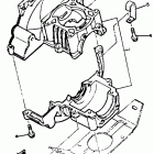 BR250G Crankcase br250f - g
