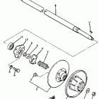BR250G Secondary sheave br250f - g