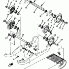 BR250G Track suspension 1 br250f - g