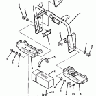 SS440G Кронштейн крепления (паук рулевой)