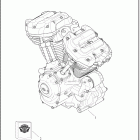 FLTRXST 1ACL ROAD GLIDE SPECIAL ST (2022) ENGINE ASSEMBLY - MILWAUKEE-EIGHT™ 117