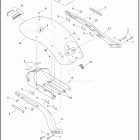 FXBB 1YJ9 STREET BOB (2025) FENDERS AND SUPPORTS, REAR - FXBB