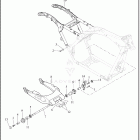 FLTRX 1KH7 ROAD GLIDE (2024) FRAME AND FORK, REAR