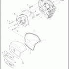 FLTRX 1KHC ROAD GLIDE (2022) AIR CLEANER - FLHR, FLHT, FLHTK, FLHX, FLTRK, FLTRX