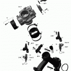 Renegade 800 Intake manifold and throttle body renegade 800efi