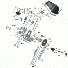 Outlander 500 STD 4 X 4 Головка цилиндров задняя