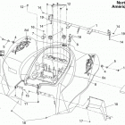DS 250 CVT Rear fender north america
