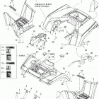 Outlander 400 EFI STD Кузовные детали 1, std