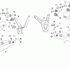 Mini DS X 90cc 4T Black Подвеска передняя