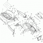 Mini DS X 90cc 4T Black Кузовные детали