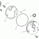 Mini DS X 90cc 4T Black Масляный насос