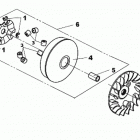 DS 250 CVT Drive pulley