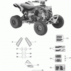 DS 450 X Наклейки
